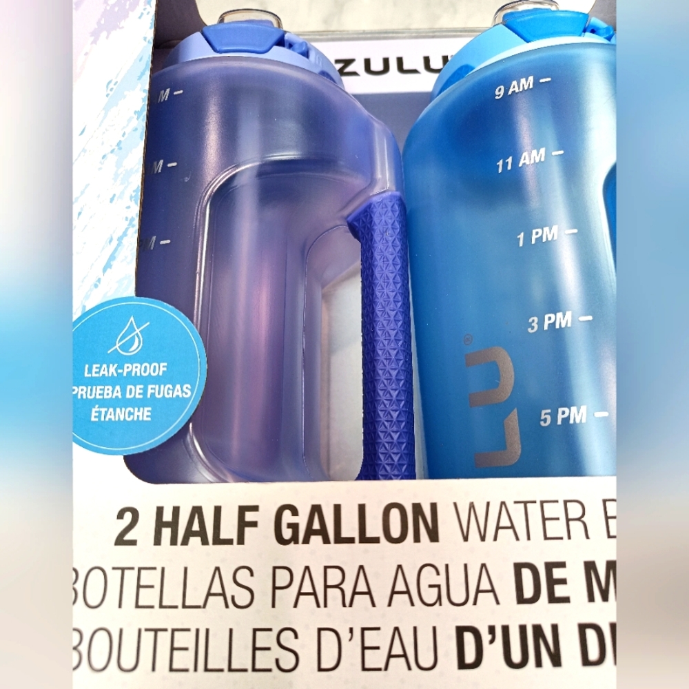 ZULU 2 Half Gallon Water Bottles